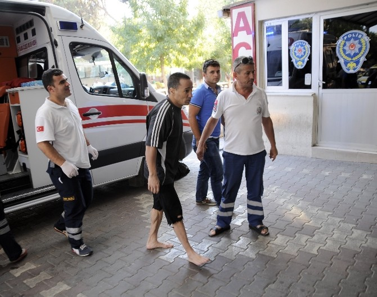 Önce Gemiden Sonra Hastaneden Kaçtı