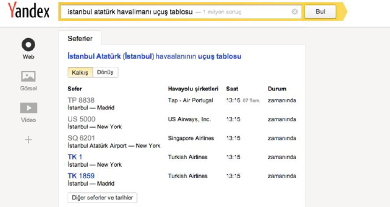 Toplu Taşıma, Yandex\'ten Sorulur!