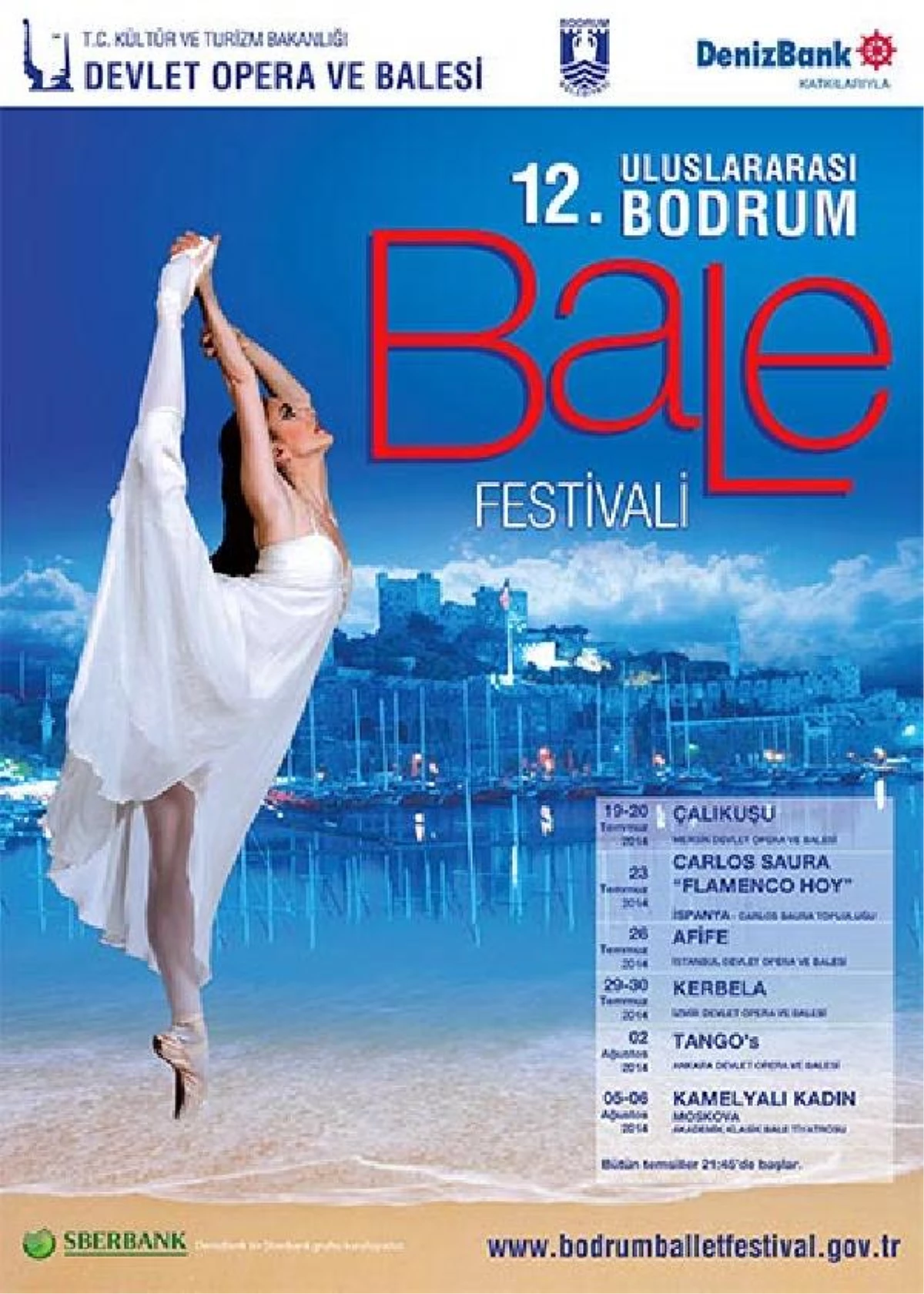 Uluslararası Bodrum Bale Festivali Başlıyor