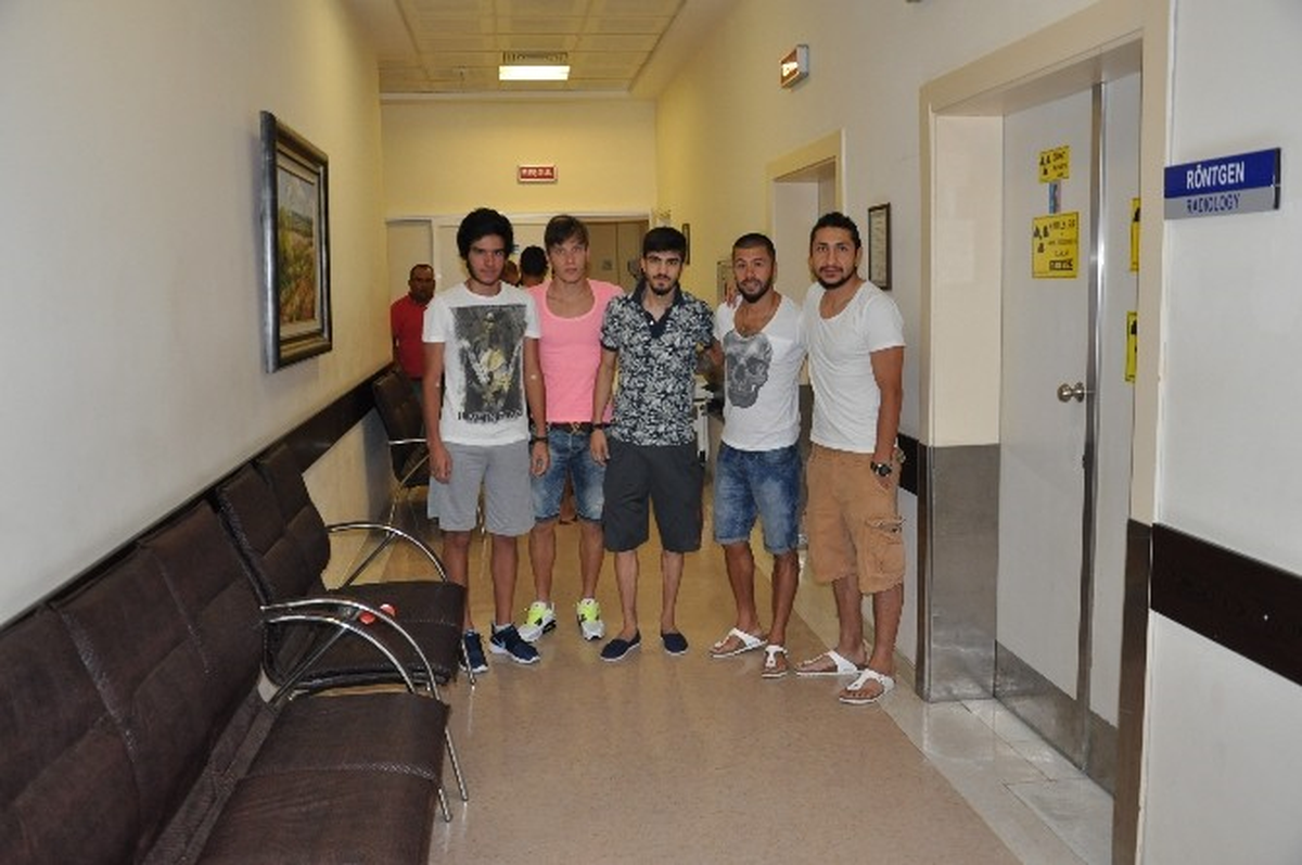 Alanyaspor\'da Futbolcular Sağlık Kontrolünden Geçti