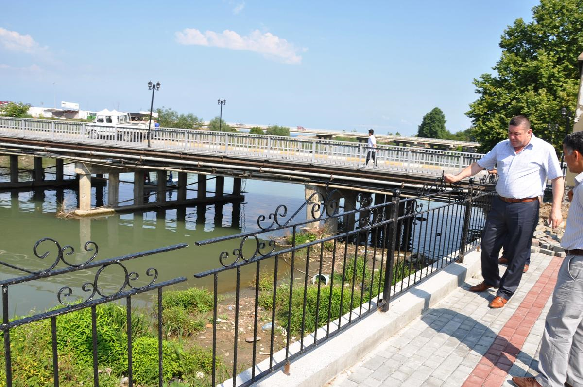 Alaplı\'da Yürüyüş Yolu Çalışması
