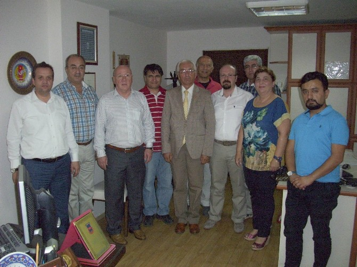 Basın İlan Kurumu\'nun Yönetim Kurulu Üyeleri Kütahya\'da