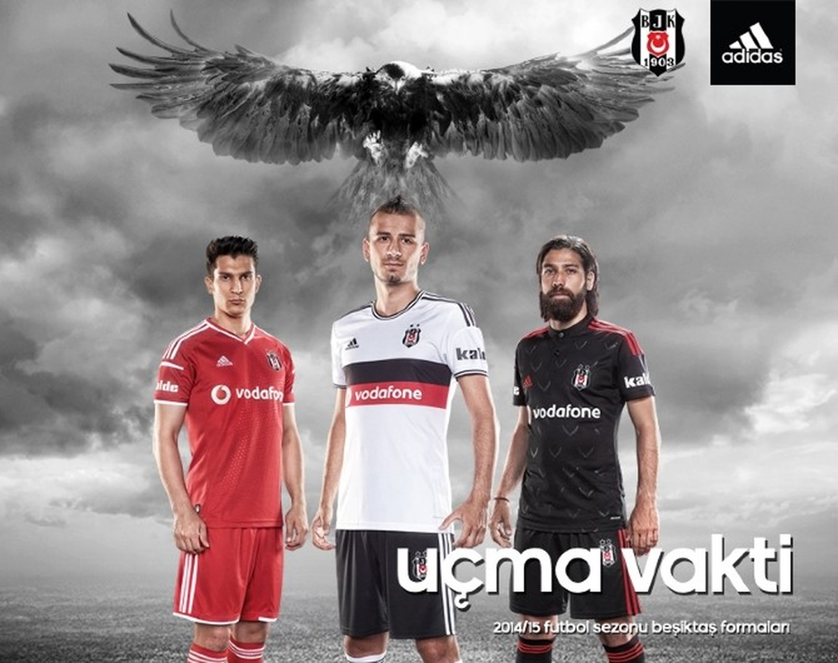 Beşiktaş\'ın Yeni Formaları Görücüye Çıktı