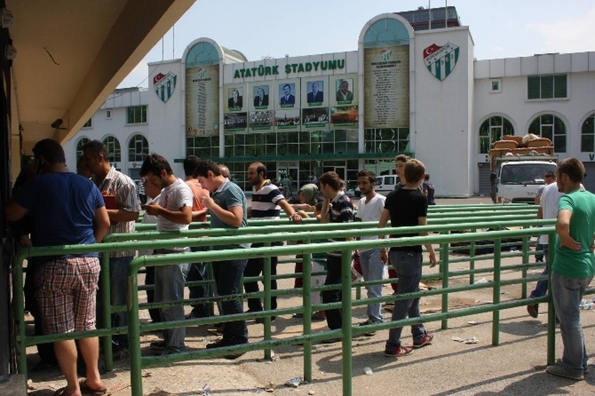 Bursaspor - Chikhura Sachkhere Maçının Biletleri Satışa Çıktı