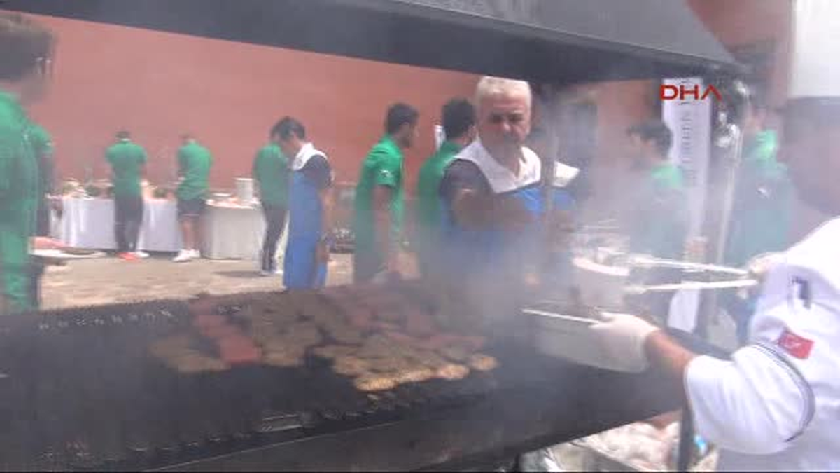 Bursaspor\'un Zirvede Mangal Keyfi
