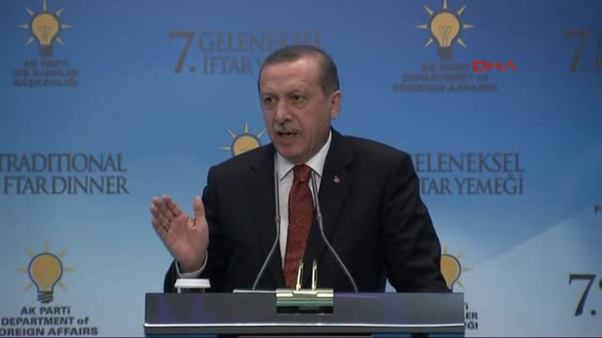 Cumhurbaşkanı Adayı ve Başbakan Recep Tayyip Erdoğan, Adalet ve Kalkınma Partisi Genel Merkezi\'nde,...