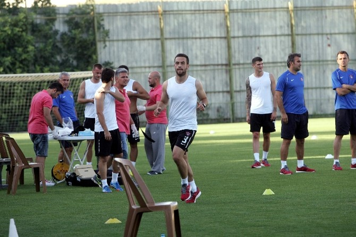 Gaziantepsporlu Futbolcular Laktat Testinden Geçti