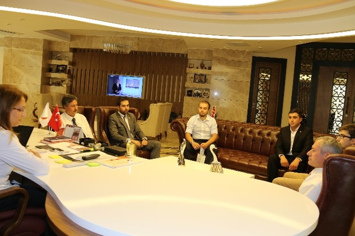 Nevşehir\'de Genç Birlik Yöneticilerinden Rektör Kılıç\'a Ziyaret