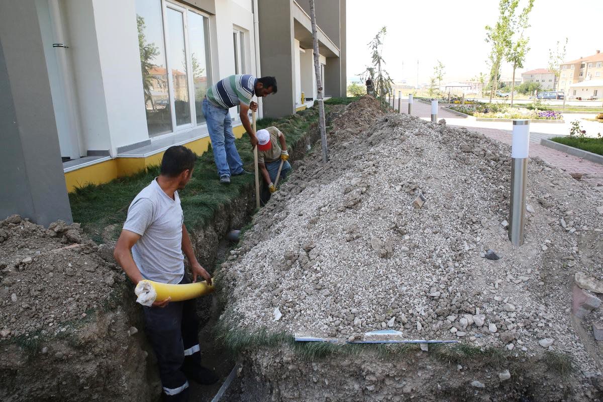 Gölbaşı\'da Doğalgaz Sevinci