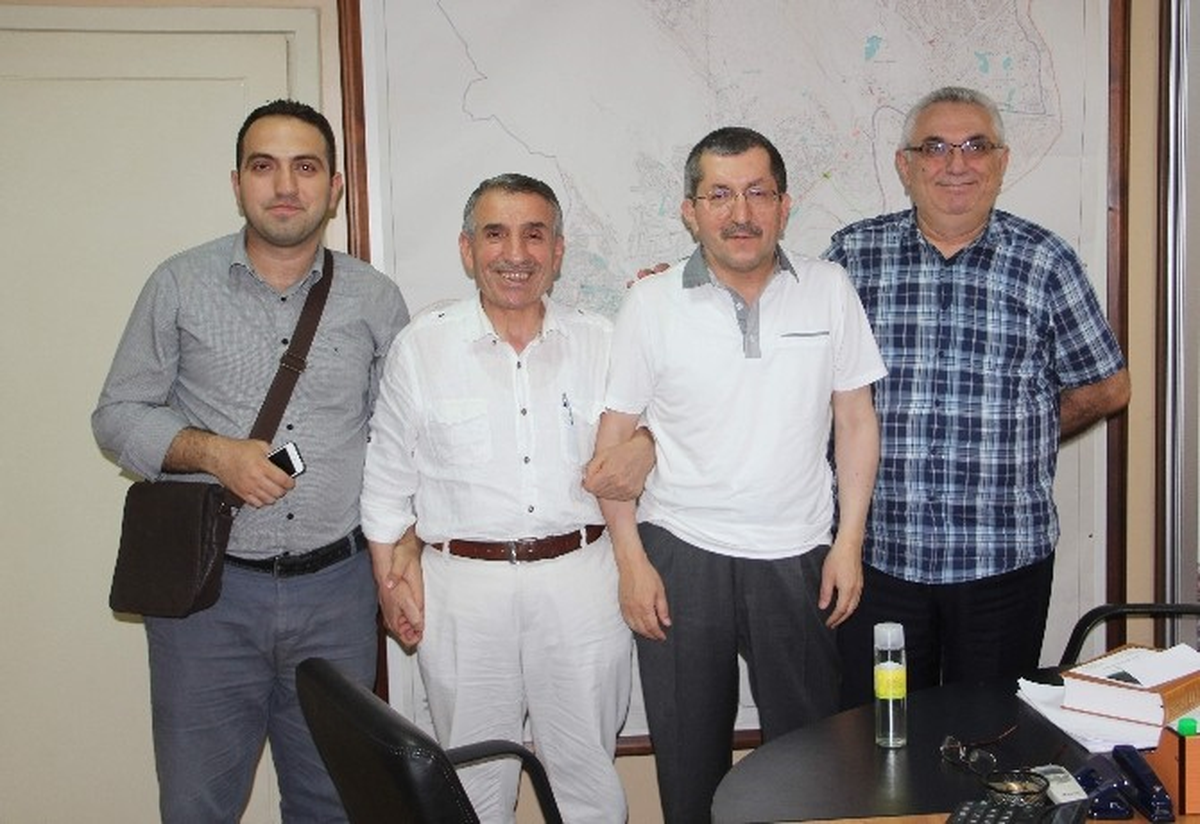 İhlas Evleri Huzurlu İnşaattan Başkan Vergili\'ye Ziyaret
