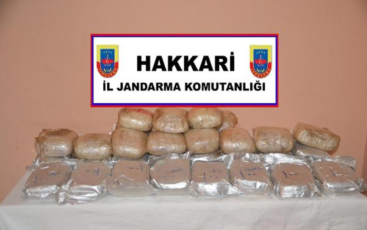 İran Sınırında 40 Kilo Eroin Ele Geçirildi