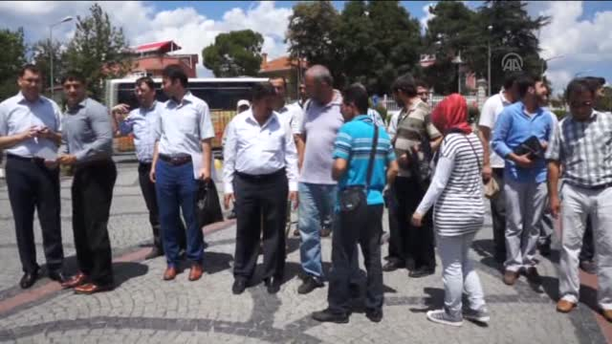 İsrail\'in saldırıları protesto -