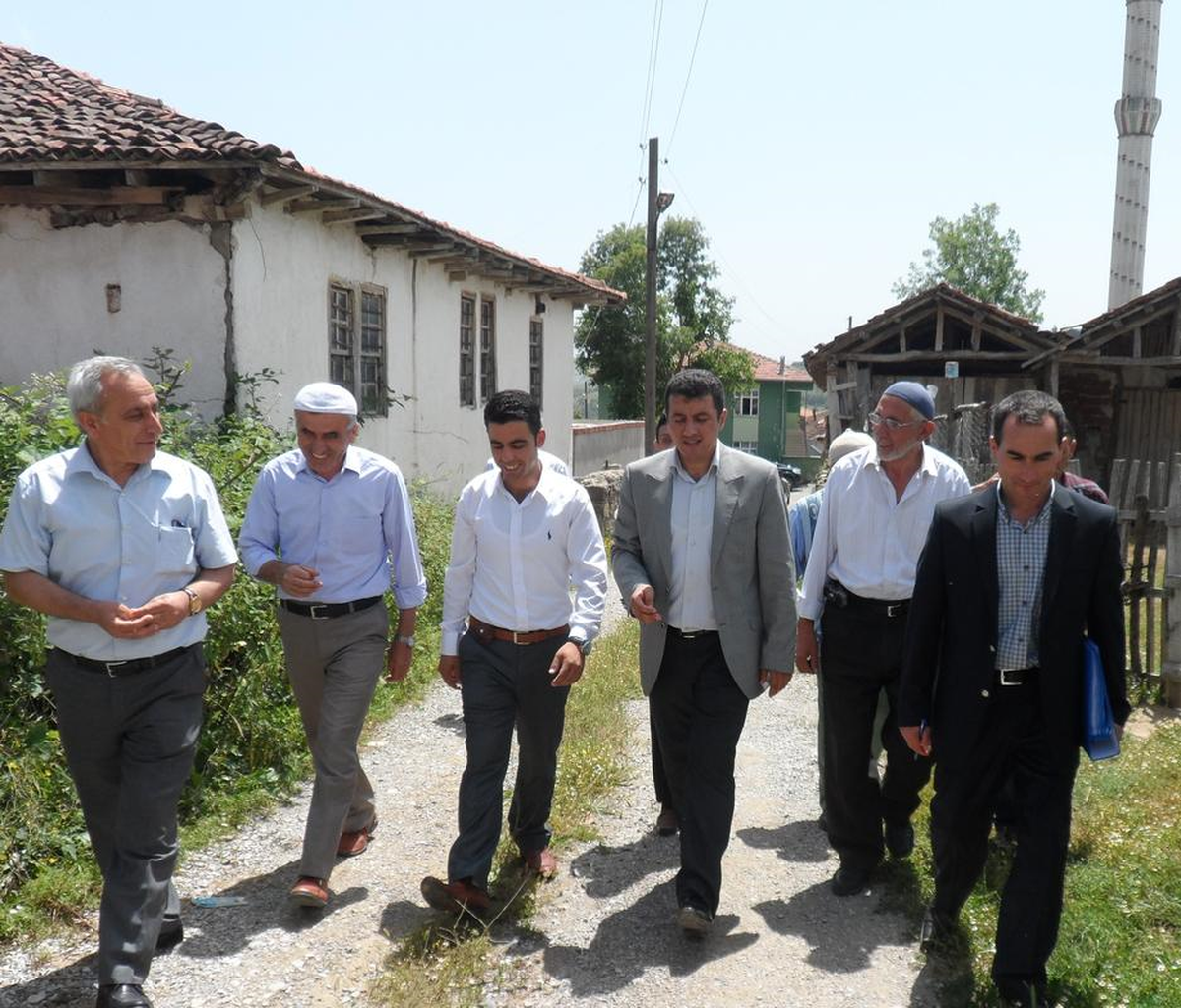 Kavak Kaymakamı Şekerci\'nin Mahalle Ziyaretleri