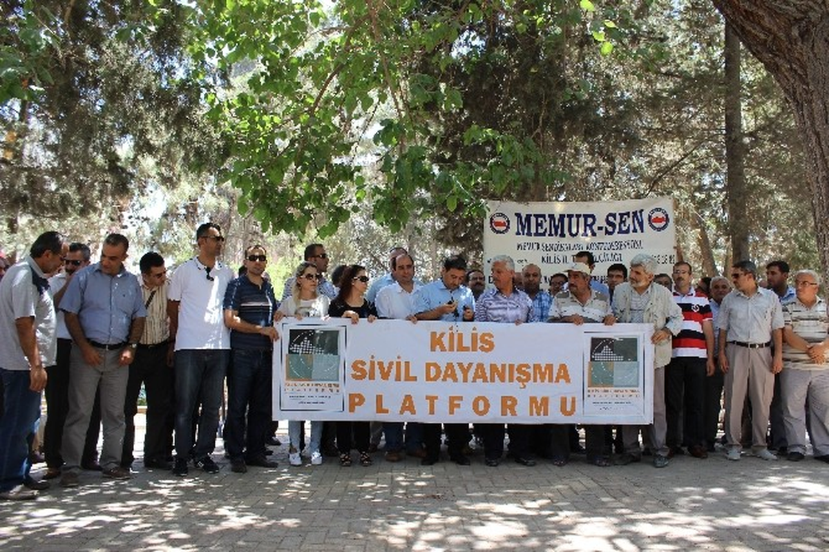Kilis Sivil Dayanışma Platformu Cumhurbaşkanı Adayı Erdoğan\'ı Destekliyor