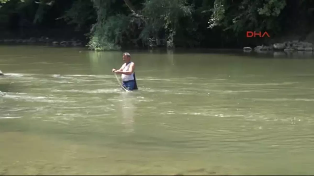 Melen Çayı Yaz Ortasında Gürül Gürül