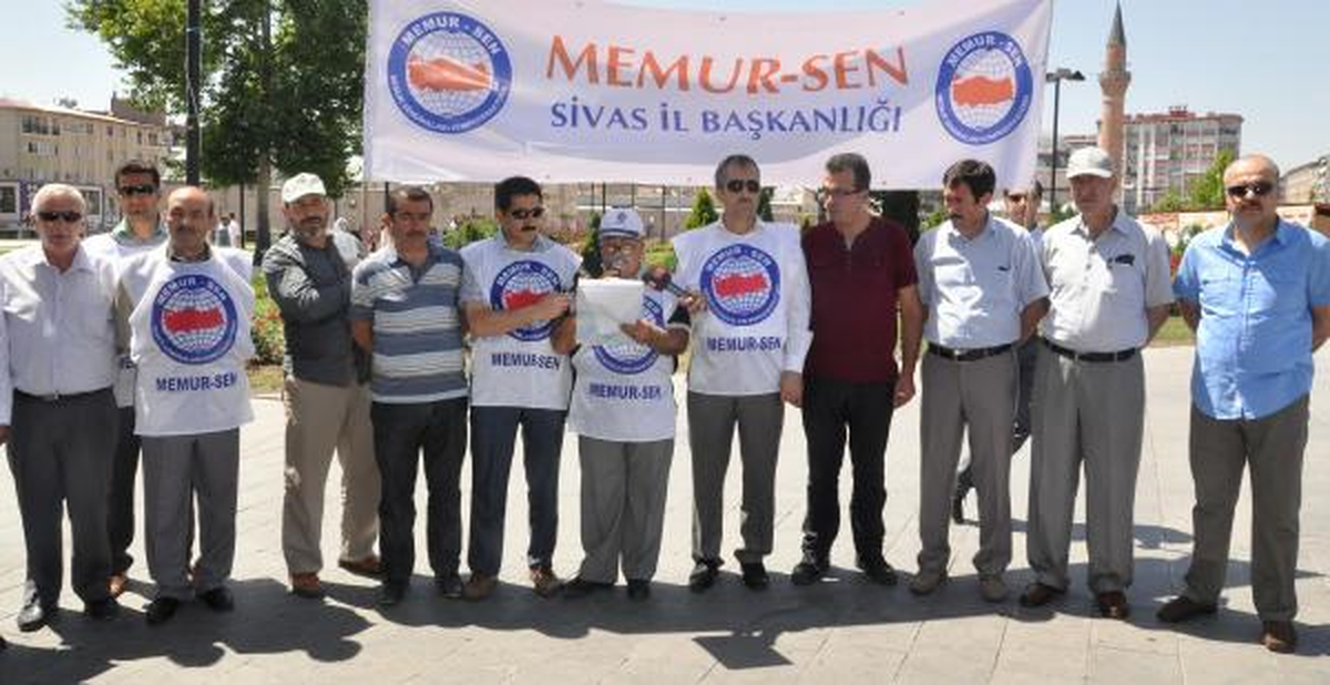 Memur- Sen\'den Başbakan Erdoğan\'a Destek