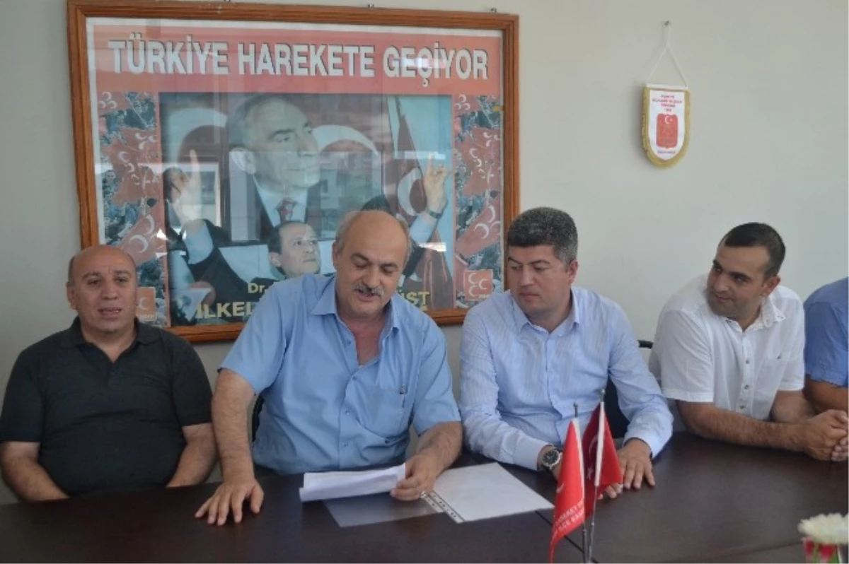 MHP Çerkezköy İlçe Başkanı Koray Önsel Görevlendirme Yazısını Aldı