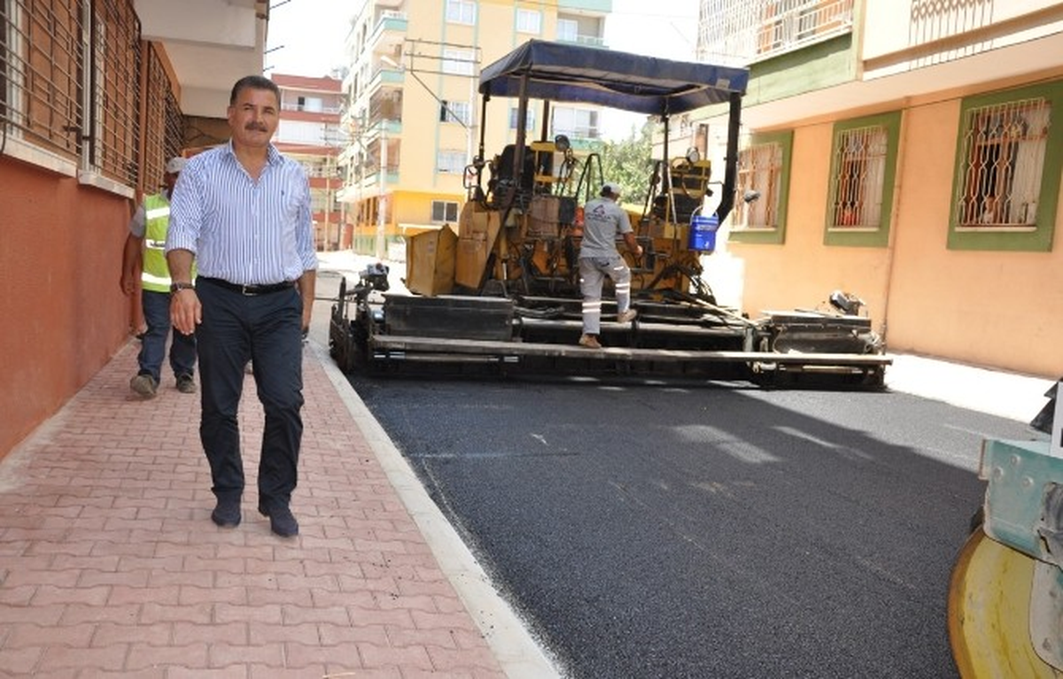 Osmaniye Mahallesi Asfaltlanıyor