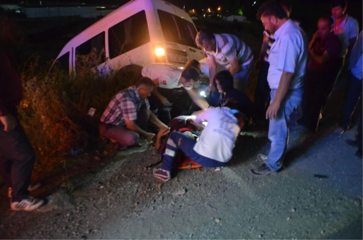 Tosya\'da Trafik Kazası: 1 Yaralı