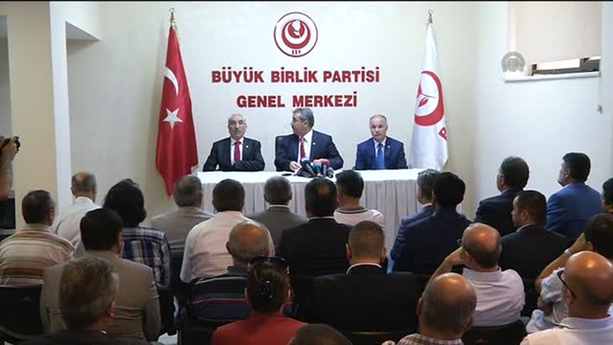 BBP\'nin İhsanoğlu\'nu destekleme kararı -