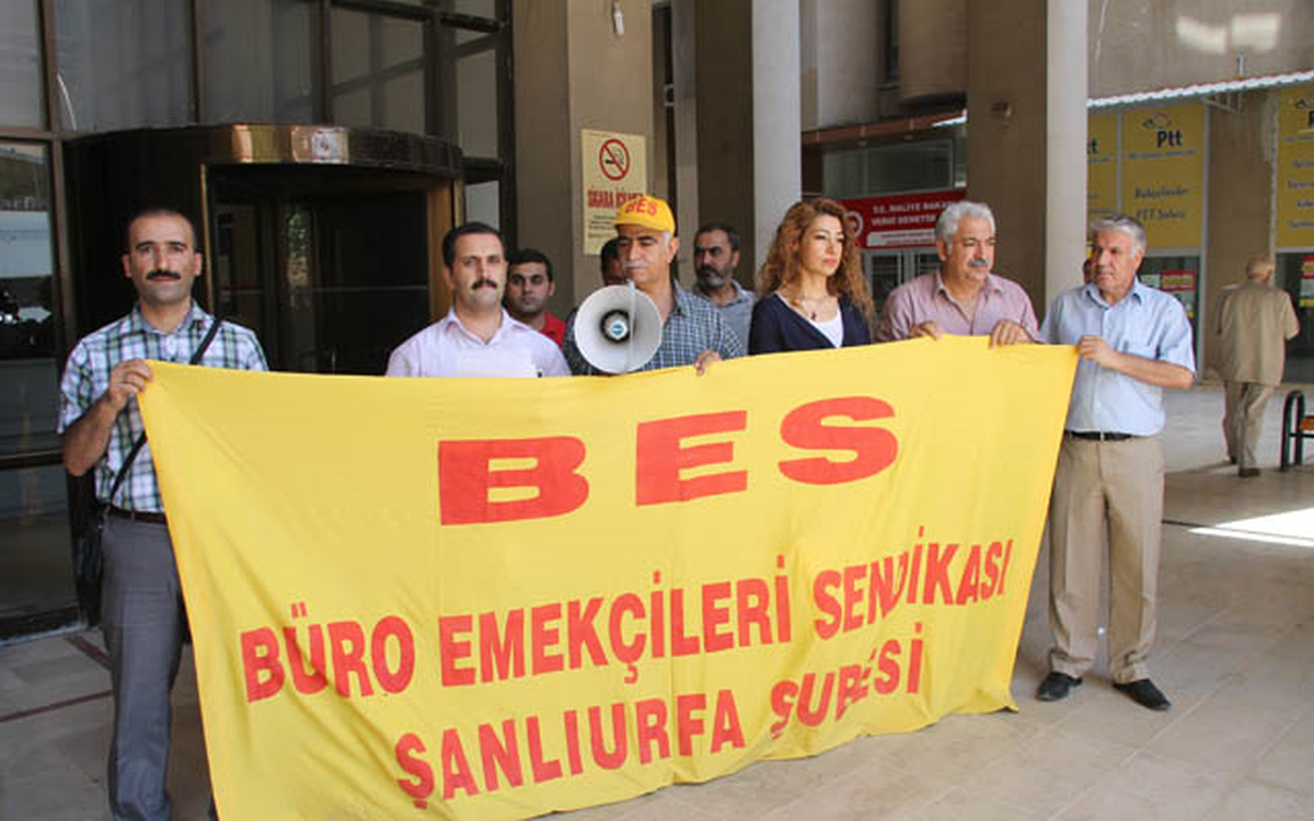 BES Üyeleri Bir Günlük İş Bıraktı