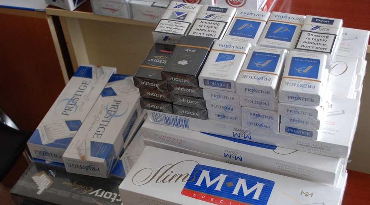 Bin 900 Paket Kaçak Sigara Ele Geçirildi
