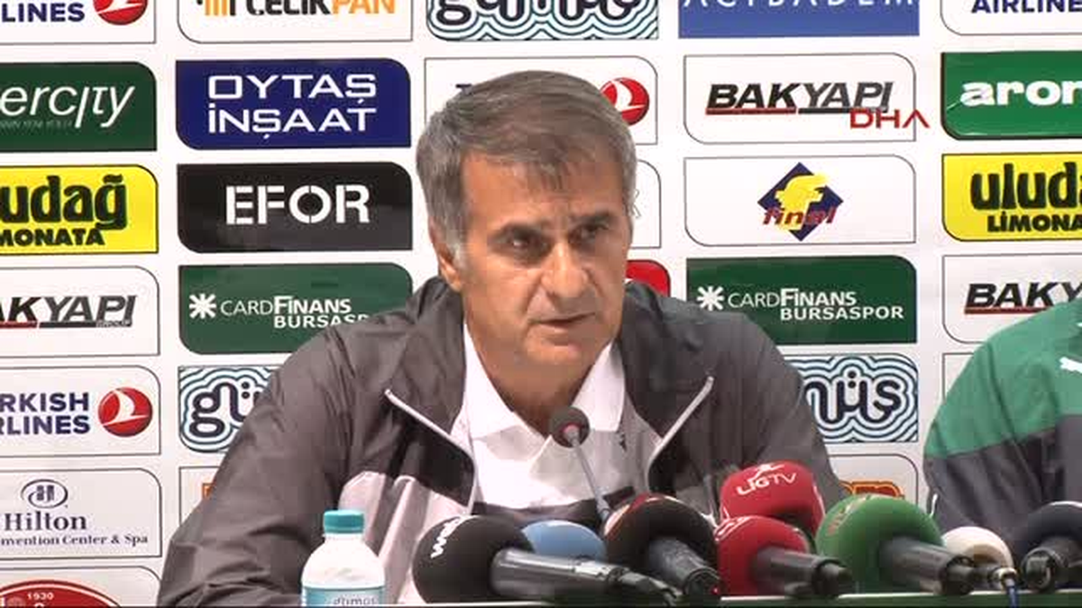 Bursaspor Teknik Direktörü Güneş İyi Bir Skorla Ayrılmak İstiyoruz