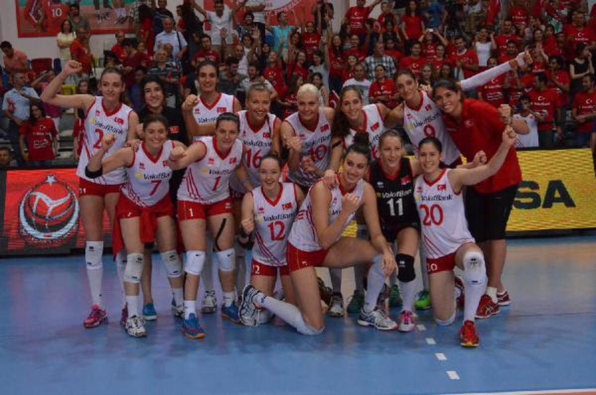 Cev Avrupa Bayanlar Finali 1. Maç: Türkiye- Almanya: 3-1