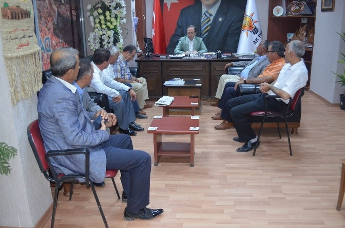 Çiftçilerden Altaç\'a Ziyaret