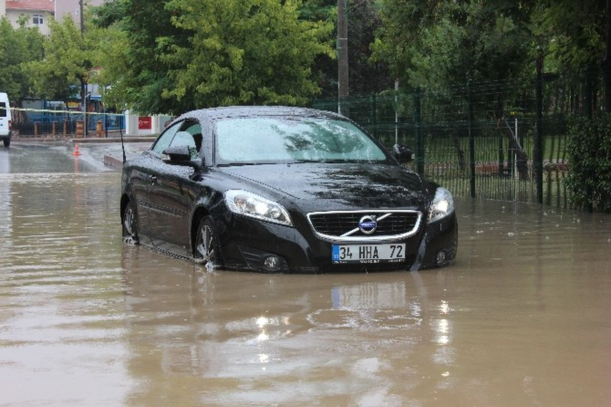 Edirne\'den Sel ve Su Taşkını Manzaraları