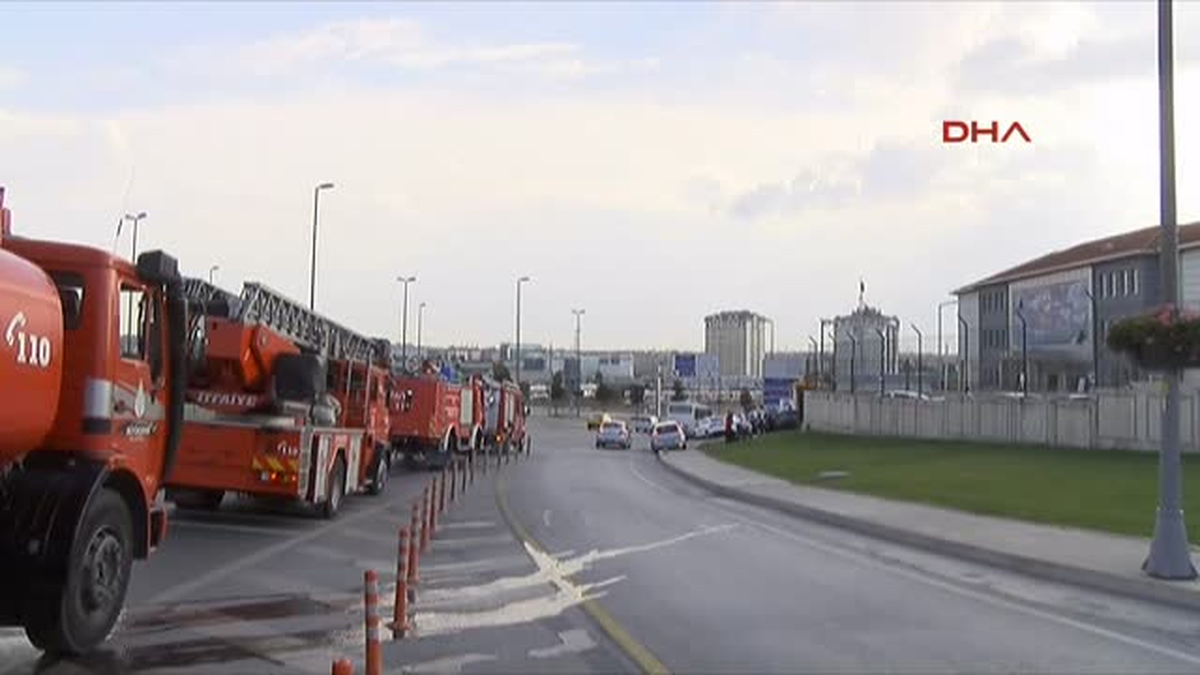 Gümrük ve Ticaret Bölge Müdürlüğü\'nde Yangın