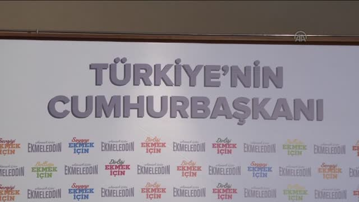 İhsanoğlu: 2023 Hedefleri Huzur ve Güvenle Mümkündür