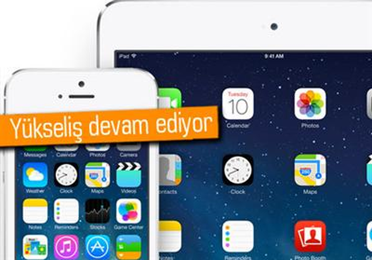 İos 7\'nin Kullanım Oranı %90\'a Yükseldi