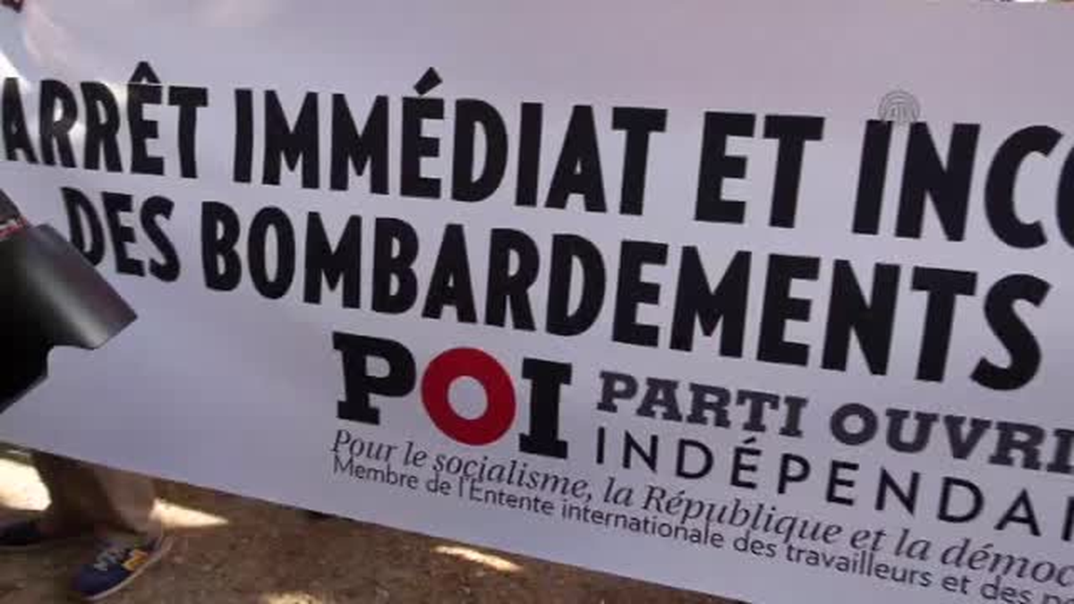 İsrail\'in Gazze\'ye yönelik saldırıları protesto edildi -