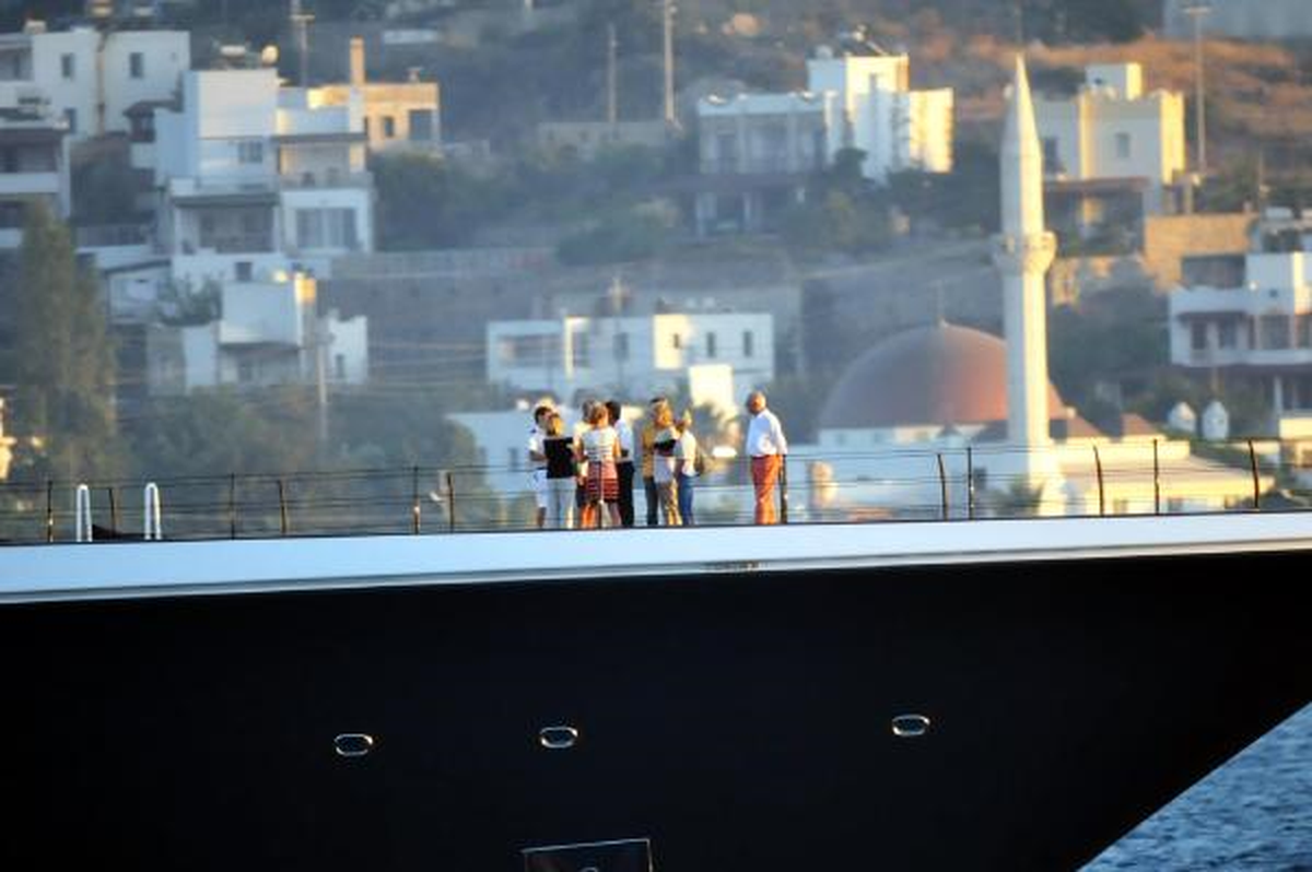 İtalyan Milyarderin Bodrum Keyfi