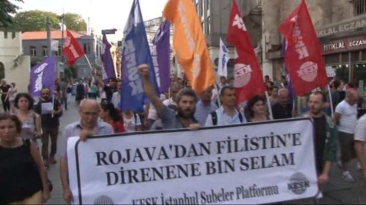 Kesk, Filistin İçin Yürüdü...