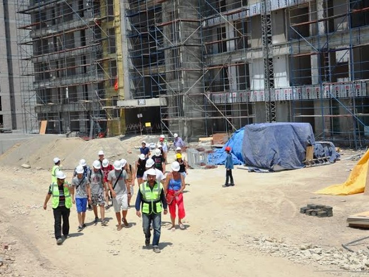 Macar Öğrenciler Kent Konut\'ta İnceleme Yaptı