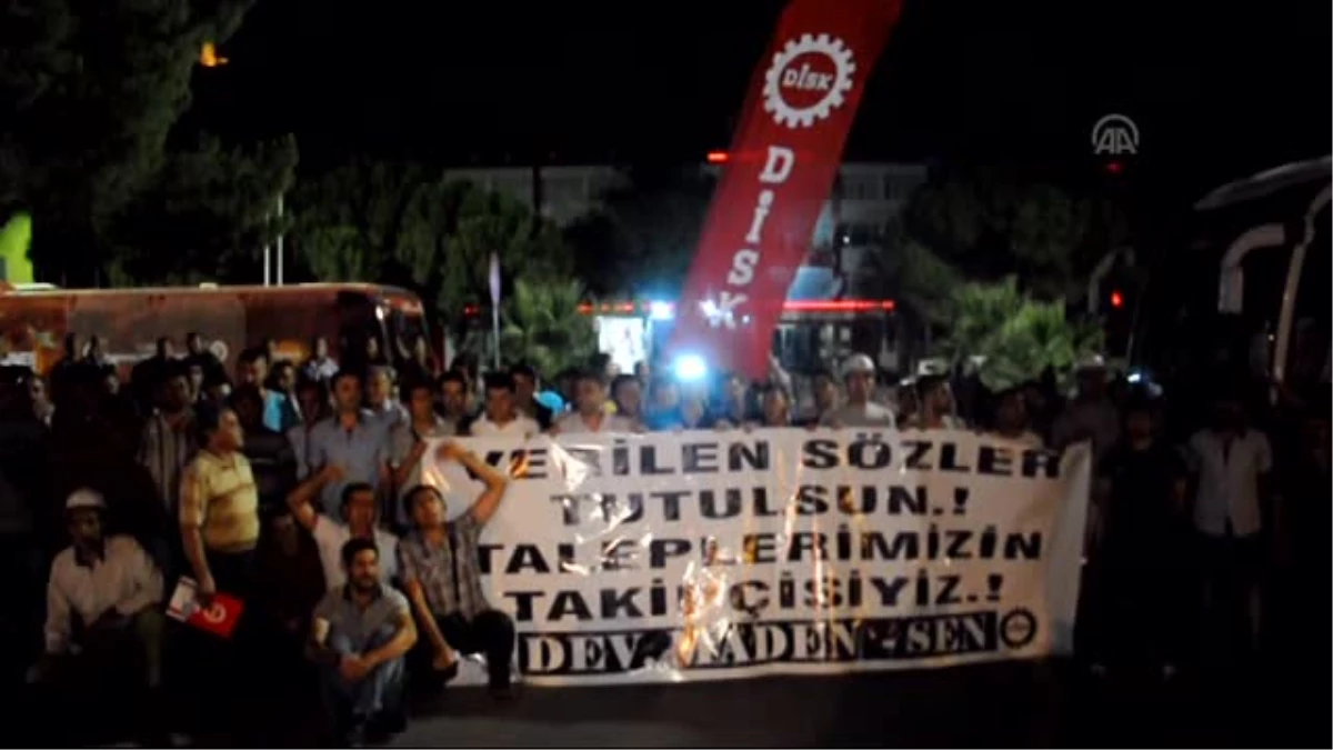 Madenciler Talepleri İçin Ankara\'ya Gitti