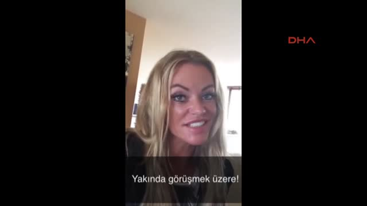 Olimpiyatların Kraliçesi\'nden \'Merhaba"Lı Video