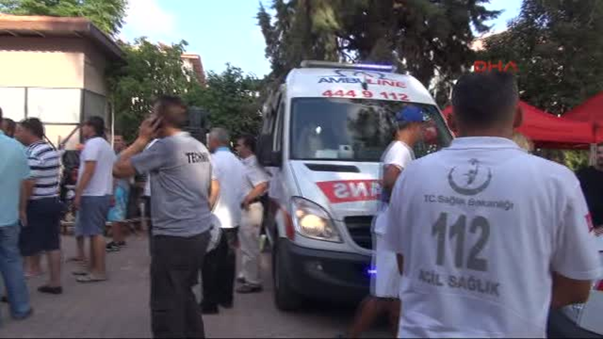 Oteldeki Yangın Paniğe Neden Oldu