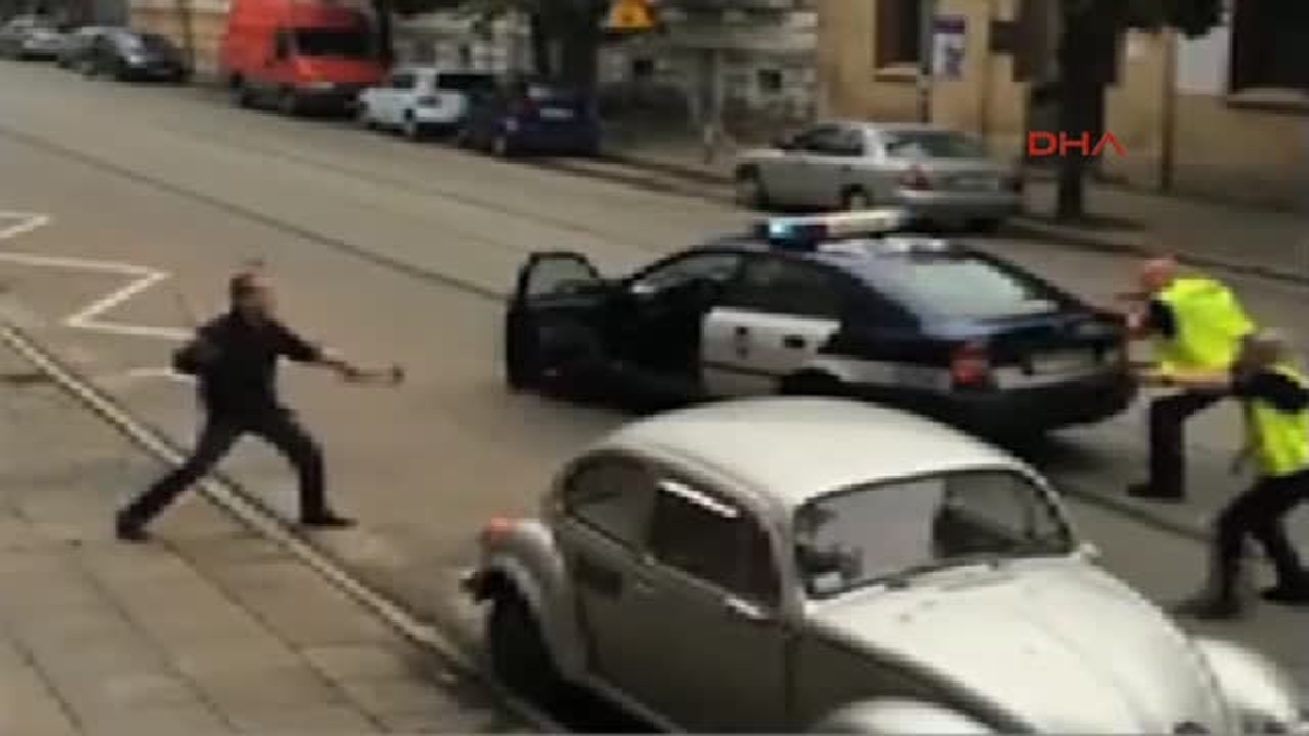 Polis Kaçmaya Çalışan Şüpheliyi Böyle Vurdu