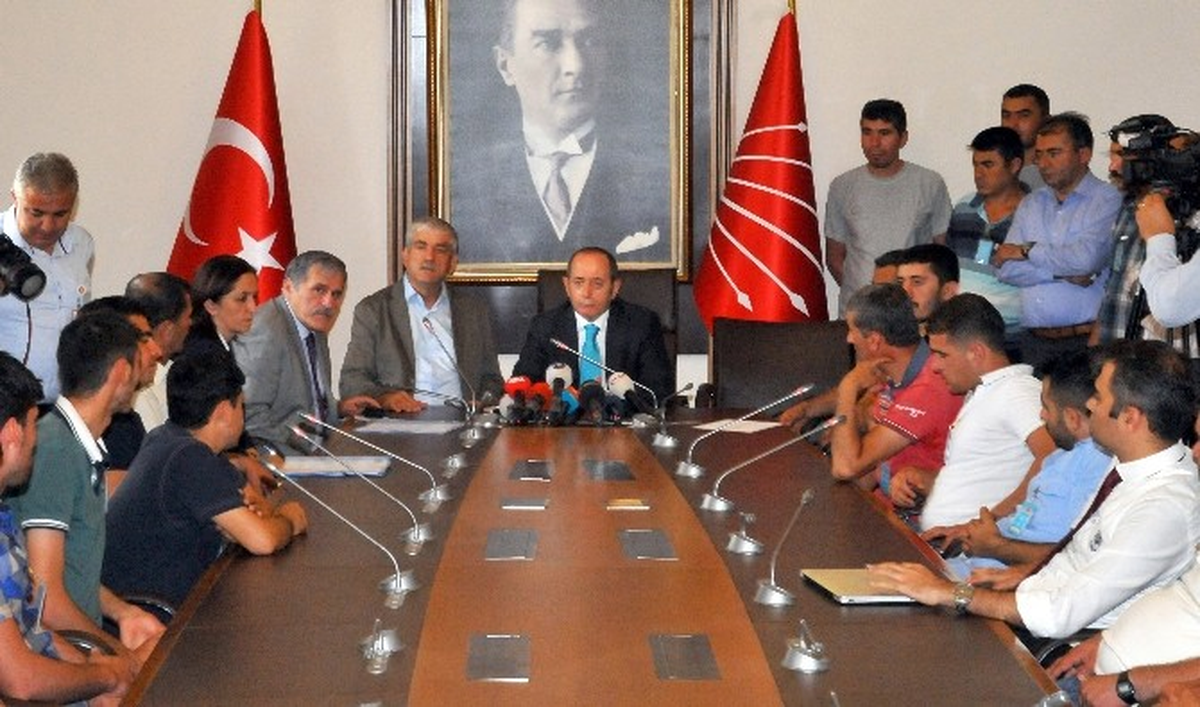 Somalı Maden İşçileri CHP Tbbm Grubunu Ziyaret Etti