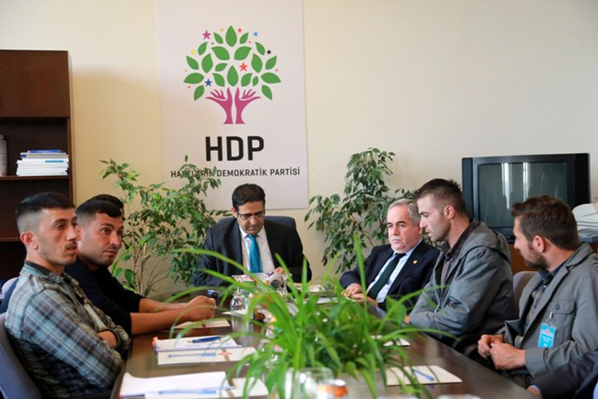 Somalı Maden İşçileri Hdp Grubunu Ziyaret Etti