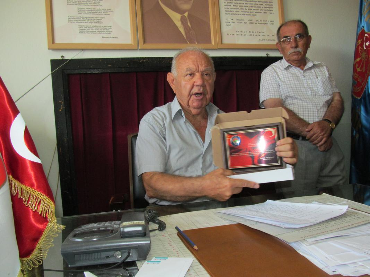 Turhal\'da Kıbrıs Gazilerine Onur Belgesi Verildi