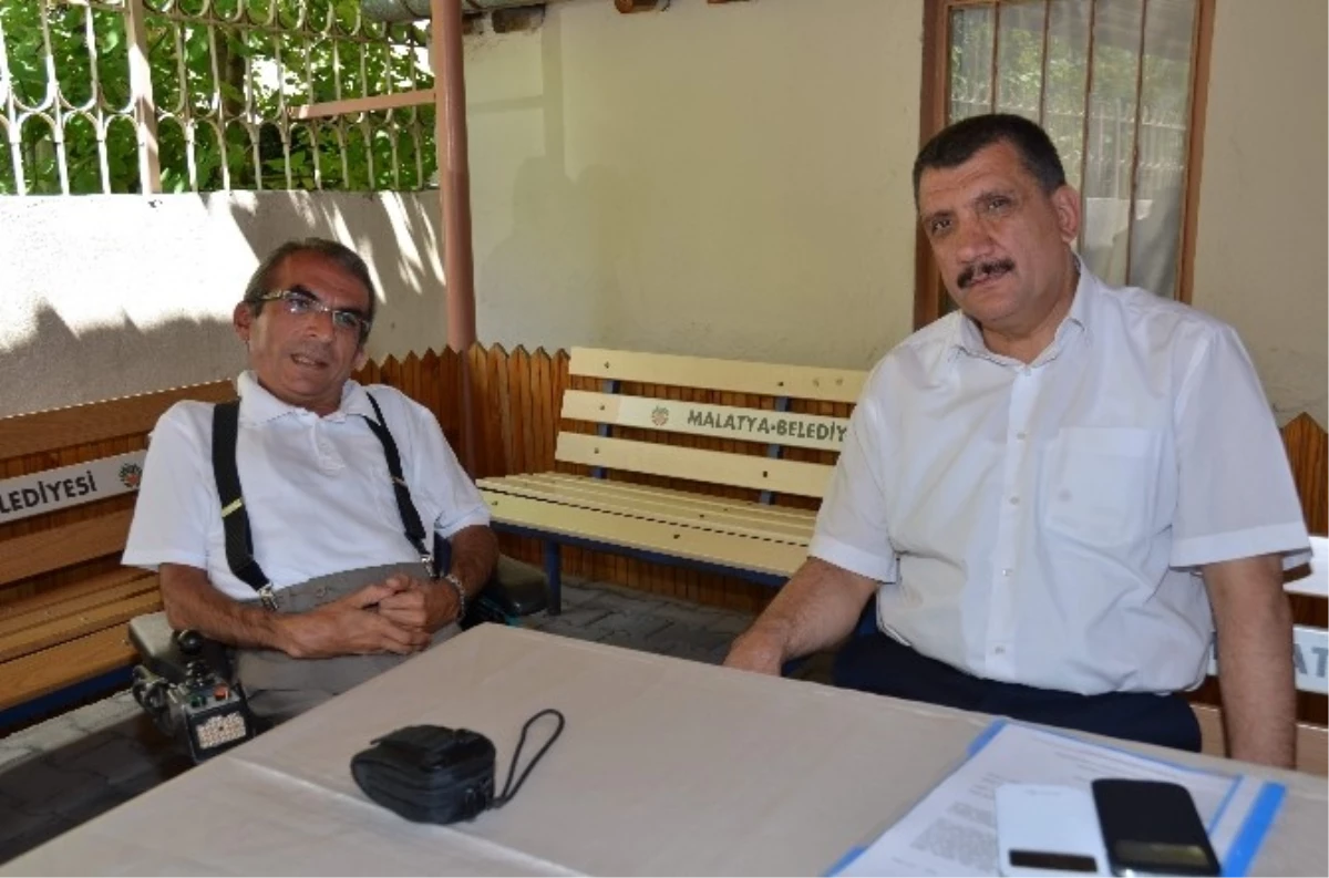 Battalgazi Belediye Başkanı Selahattin Gürkan, Tsd\'yi Ziyaret Etti