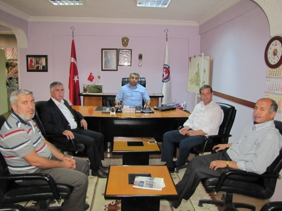 Belediye Başkanı Özkan\'dan Başkan Çalışkan\'a İade-İ Ziyaret