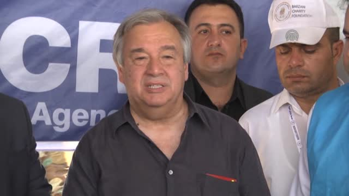 BM Mülteciler Yüksek Komiseri Guterres Irak\'ta (2) -