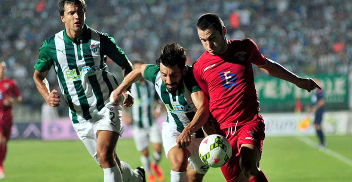 Bursaspor, Chikhura Sachkere'yle 0-0 Berabere Kaldı