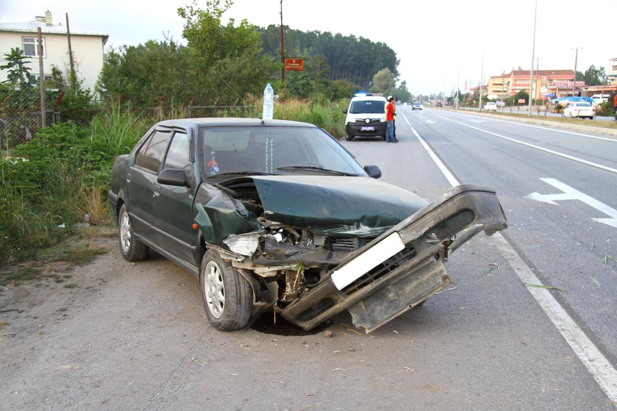 Çarşamba\'da Trafik Kazası: 1 Yaralı
