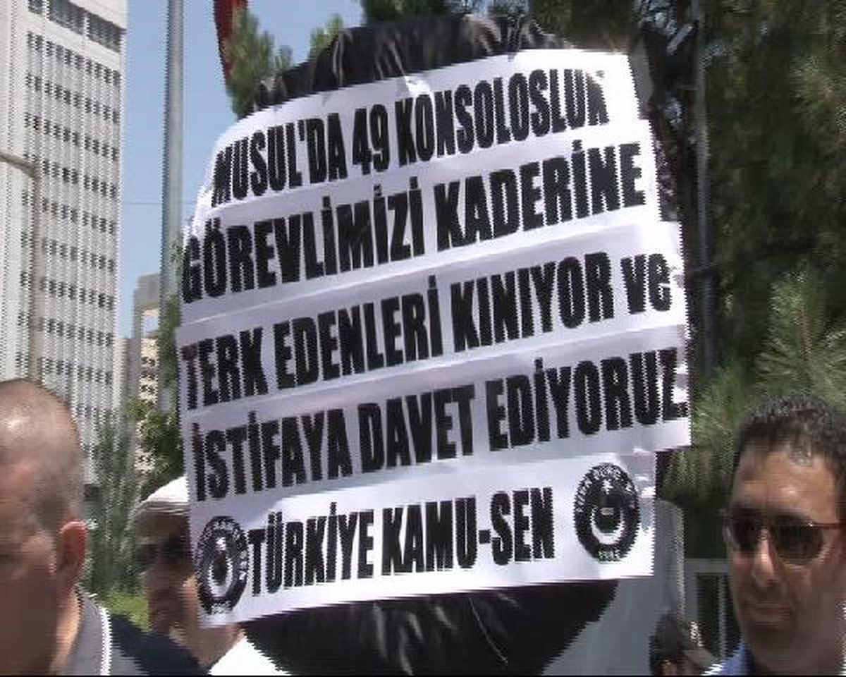 Dışişleri Bakanlığı Önünde Sessiz Eylem